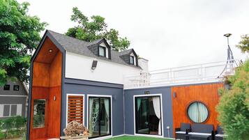 Villa Deluxe, 3 habitaciones | Terraza o patio