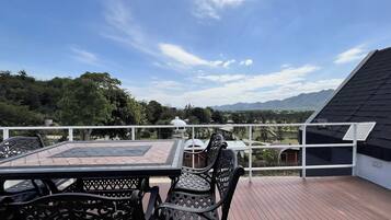 Deluxe-Villa, 2 Schlafzimmer | Terrasse/Patio