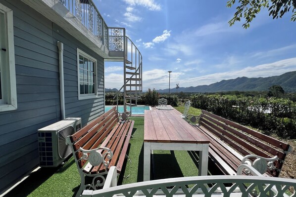 Familievilla | Terrasse/patio