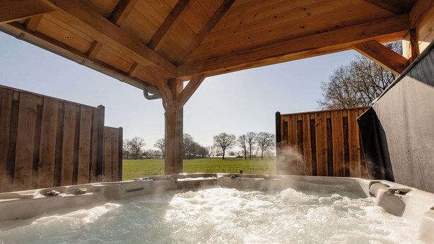 Baignoire à remous extérieure