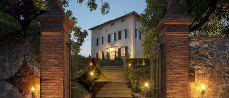 Áreas de la propiedad