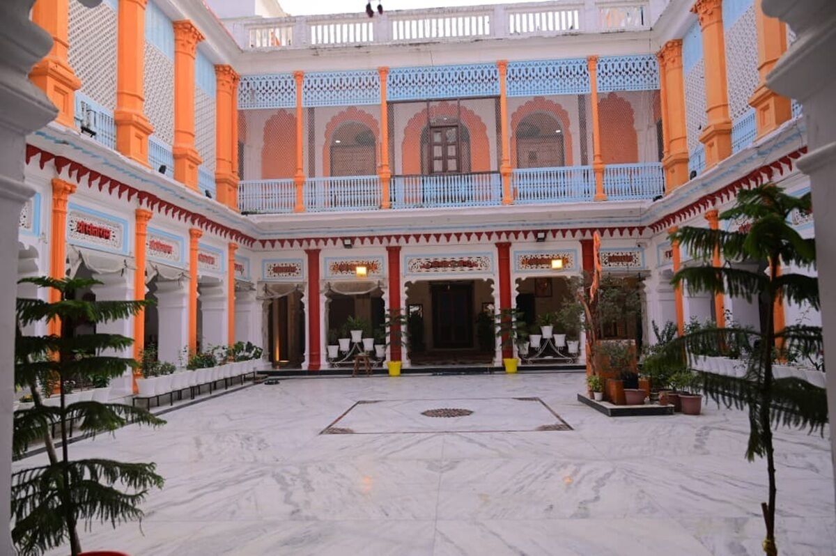 Façana frontal de l'allotjament