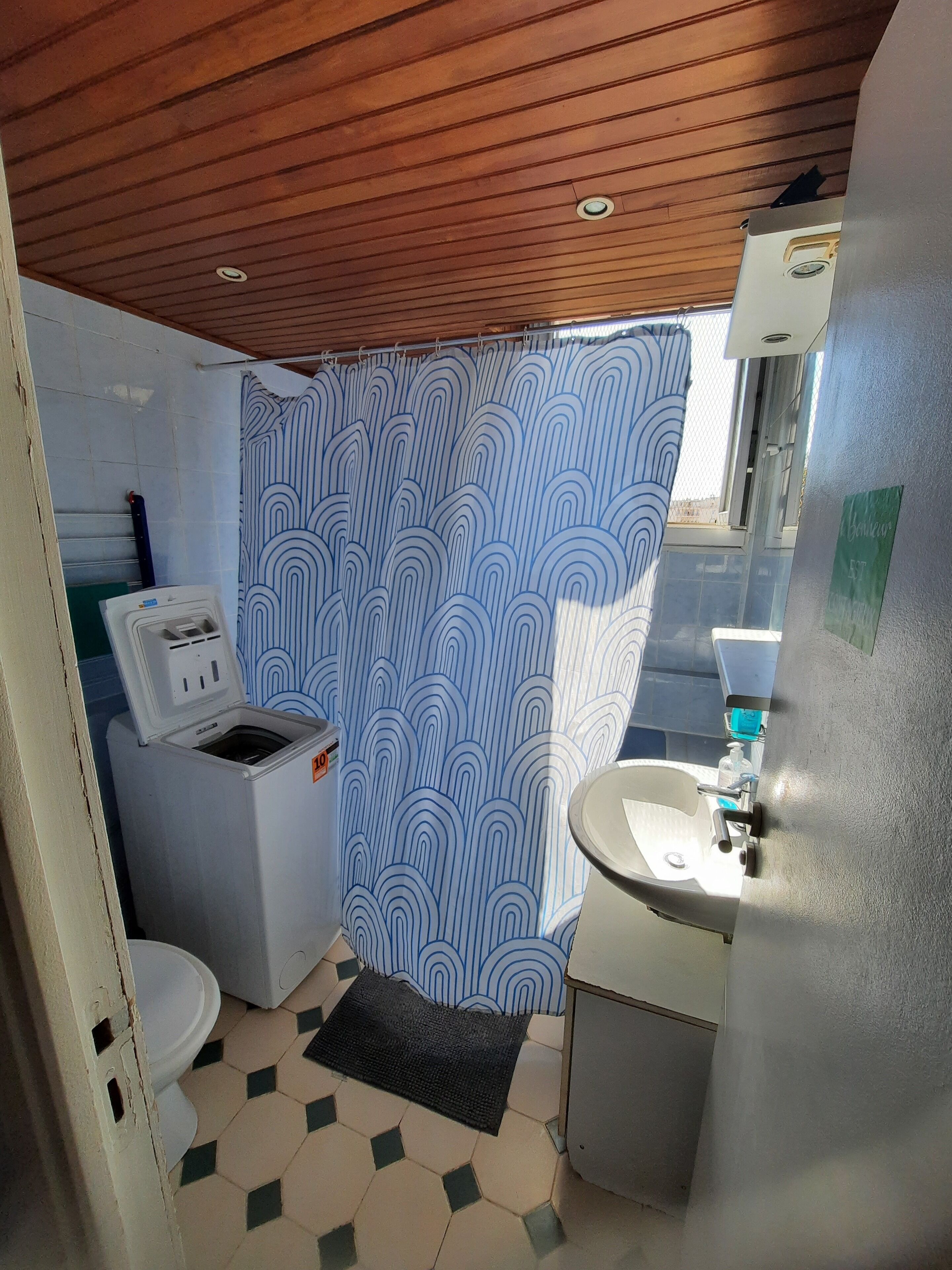 Towels, soap, toilet paper
