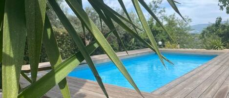 Seasonal outdoor pool