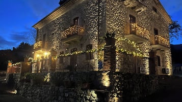 Majoituspaikan julkisivu