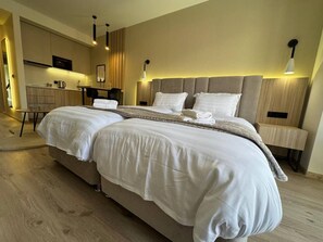 1 chambre, coffre-fort, Wi-Fi, literie fournie