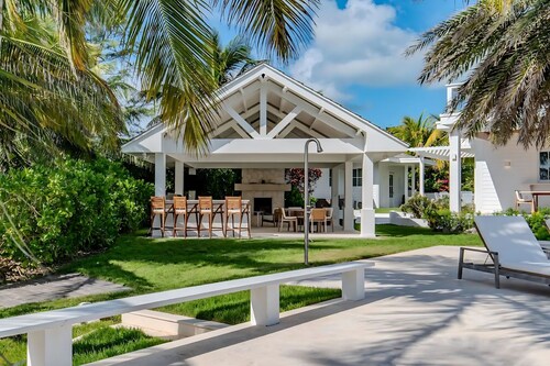 Luxury tropical villa located next to the beach