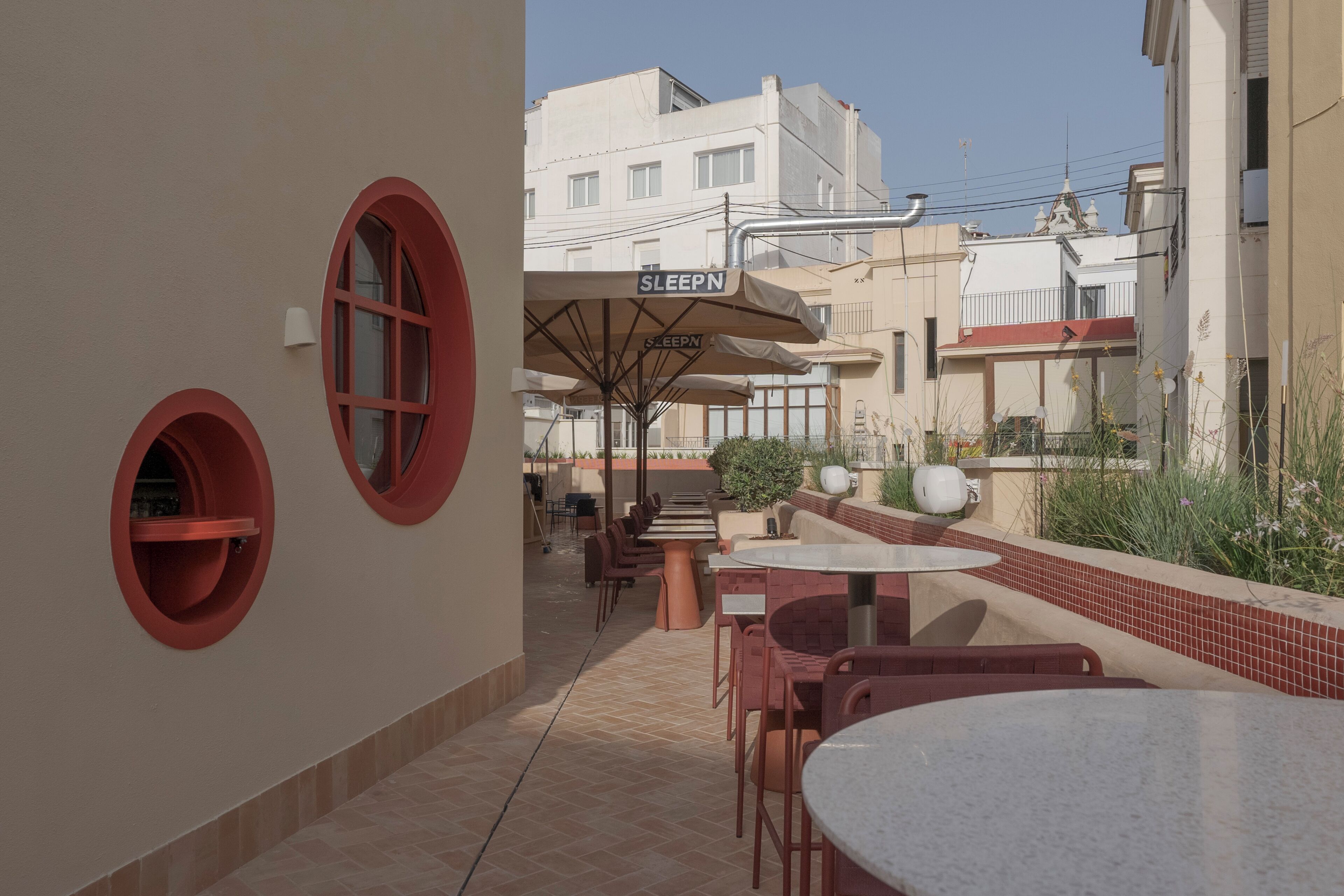 Rooftop terrace