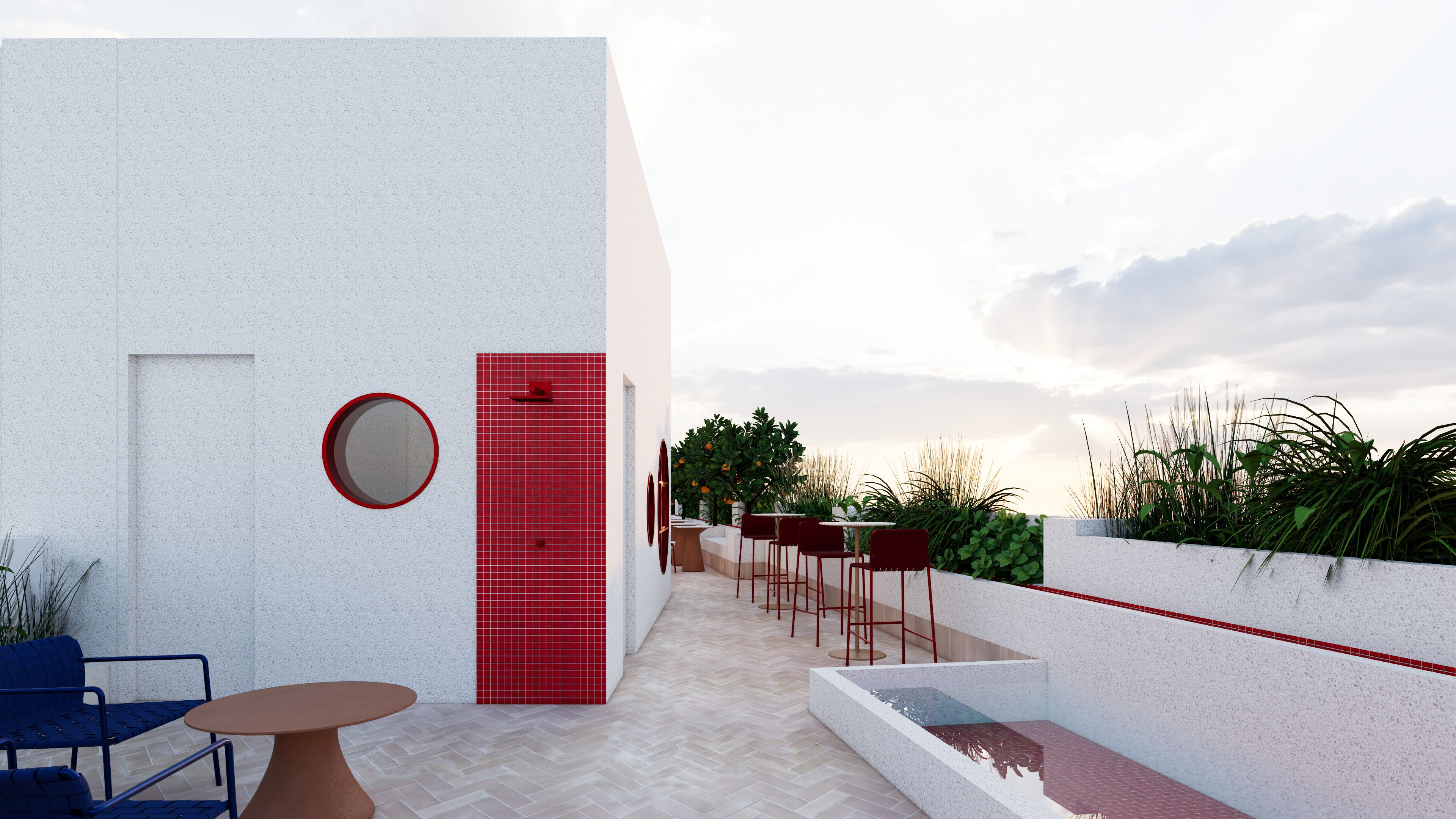 Dachterrasse