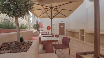 Terrasse sur le toit