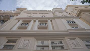 Fassade der Unterkunft
