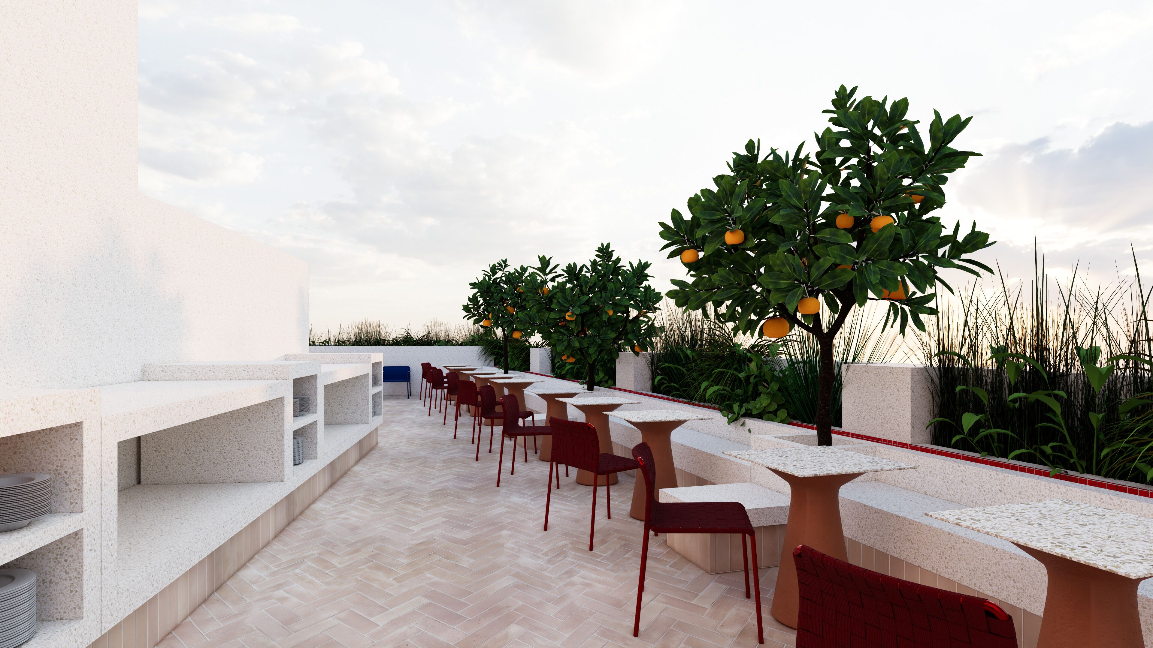 Restaurante al aire libre