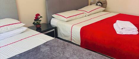 1 habitación, wifi y ropa de cama