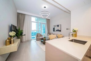 Interior - Cozy Luxury 1BR Apt in Business Bay (Dubai)