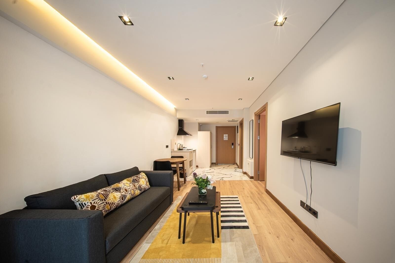 Appartement Classique, vue ville | Coin séjour