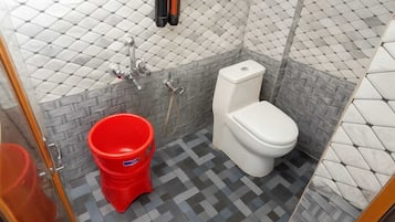 Deluxe-rum | Badrum | Handdukar, tvål, schampo och toalettpapper