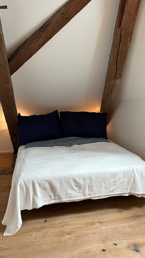 1 habitación, tabla de planchar con plancha, internet y ropa de cama 