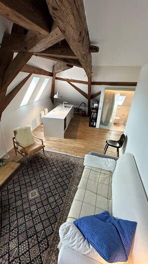 Interior - Delightful 1-bedroom corporate loftstyled apartment in Aubonne awaits you (Aubonne)