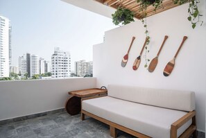 1 bedroom, Internet - w Fascinating Loft w Balcony in Bocagrande (Cartagena)