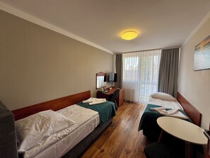 Skrivebord, arbejdsområde til bærbare computere, mørklægningsgardiner