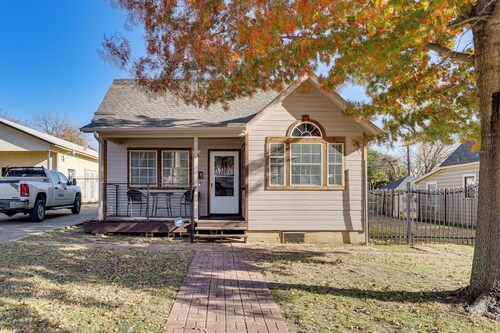 Walk to Shops: Centrally Located Fort Worth Home