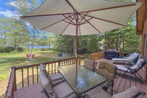 House (3 Bedrooms) | Front of property - Private Lakefront & Boat Launch! Maine Family Home (Greenwood)