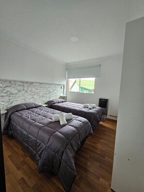 Free WiFi, bed sheets - Pánaxa Fueguina: Spacious and modern apartment for 5 persons (Ushuaia)