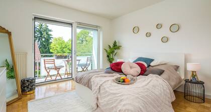 OG1 R City Wohnung mit Balkon 15min bis Salzburg