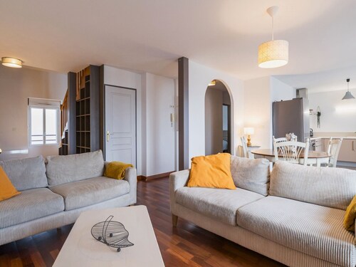 Duplex calme proche plage, parking sécurisé, petit animal accepté