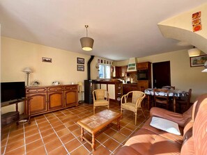 TV - 3-room house in Carnac - 4 ppl, terrace and garden (Carnac)