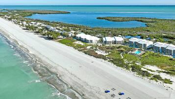 Vlak bij het strand