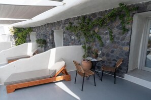 Svit Deluxe - havsutsikt | Terrass/Patio