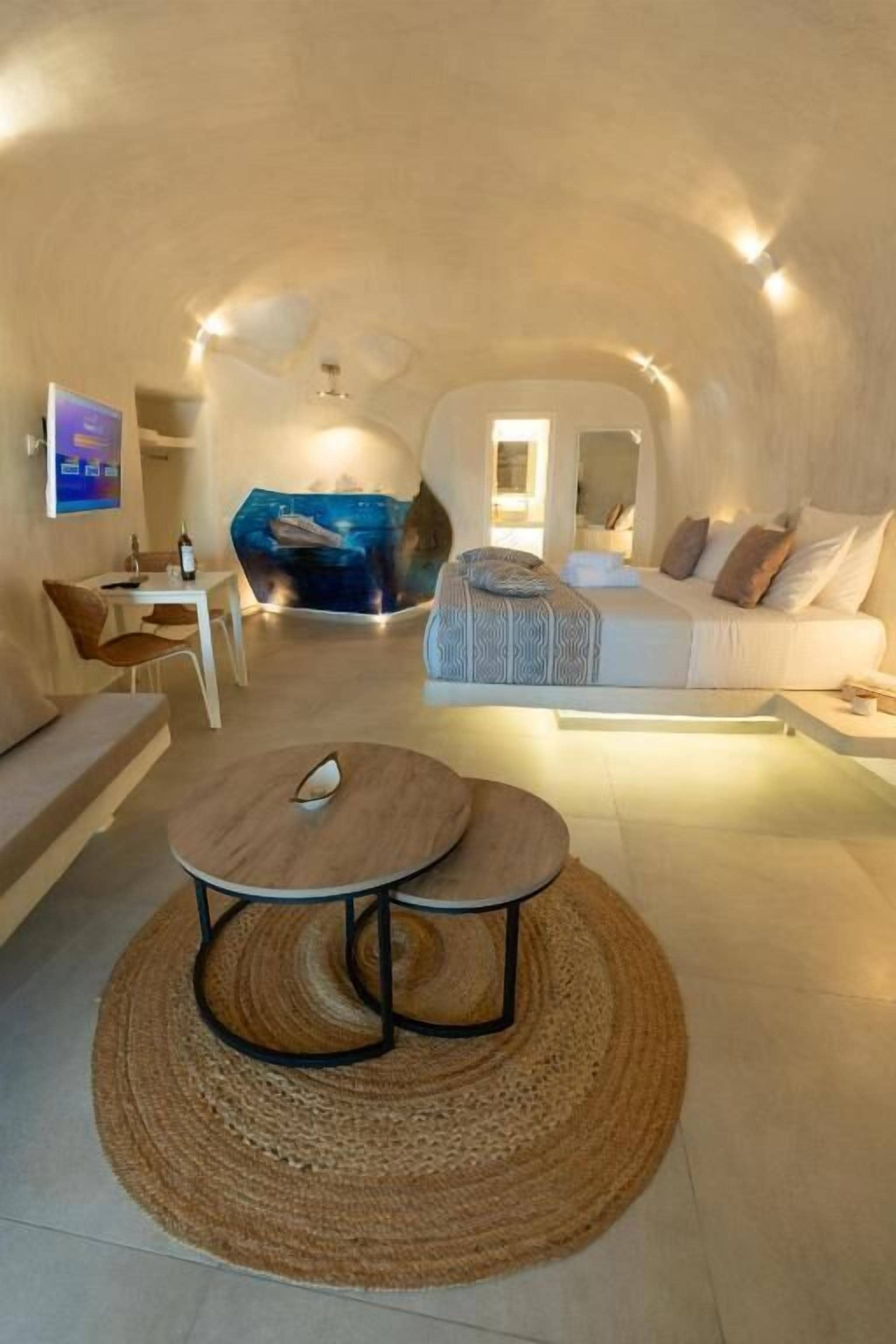 标准套房, 海景 | 客房内保险箱、特色装修、特色家居、办公桌