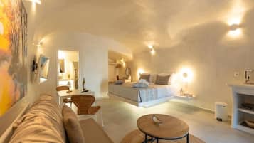 Superior-suite - havudsigt | Pengeskab på værelset, skrivebord, gratis Wi-Fi