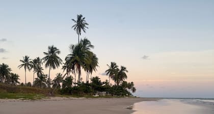 A little corner of paradise, right on the sand at Ipioca beach, Maceió.