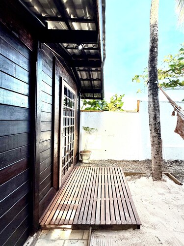 A little corner of paradise, right on the sand at Ipioca beach, Maceió.