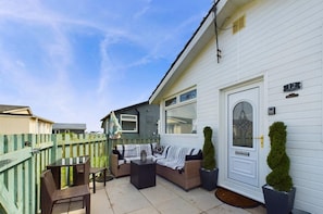 House, 2 Bedrooms, Smoking, Garden View | Terrace/patio - Sea Breeze Beach Holiday Home South Shore, Bridlington (Bridlington)