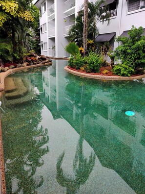 Apartment, 2 Bedrooms, Balcony, Pool View | Pool - 2 Bedroom Condo "w" Pool Entrance off Your Balcony (Cairns)