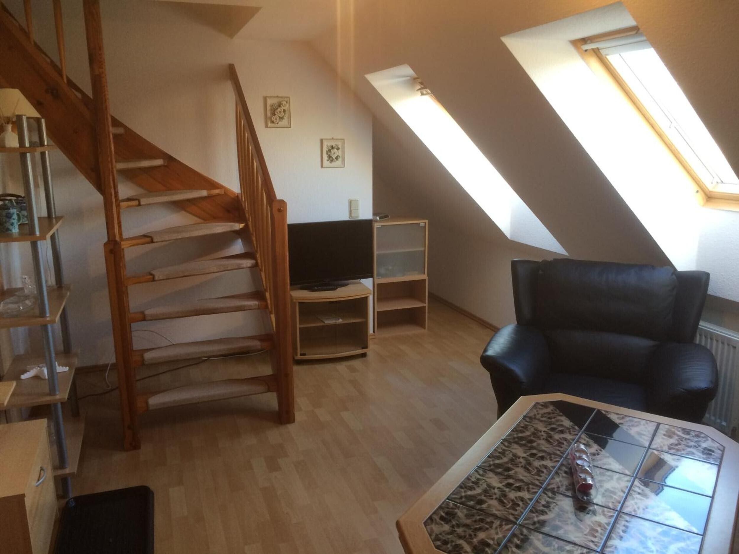 Télévision, table de tennis de table