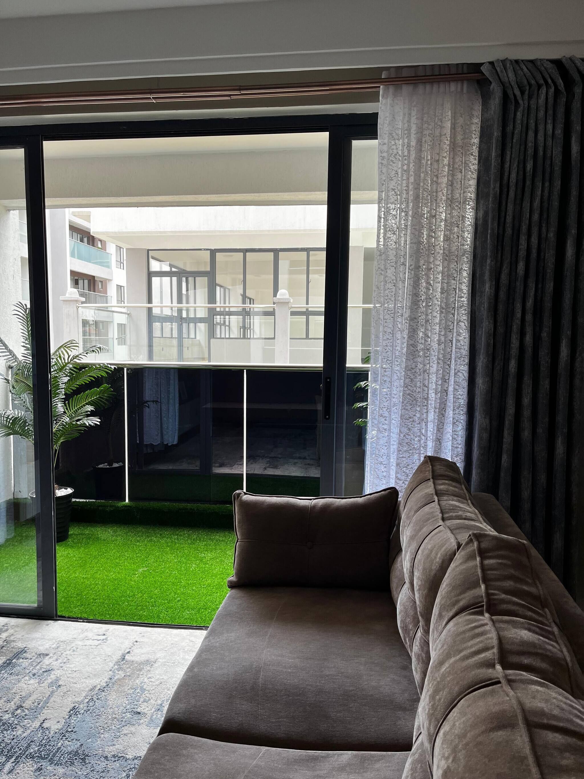 Appartement, 2 chambres, fumeurs, balcon | Salle de séjour