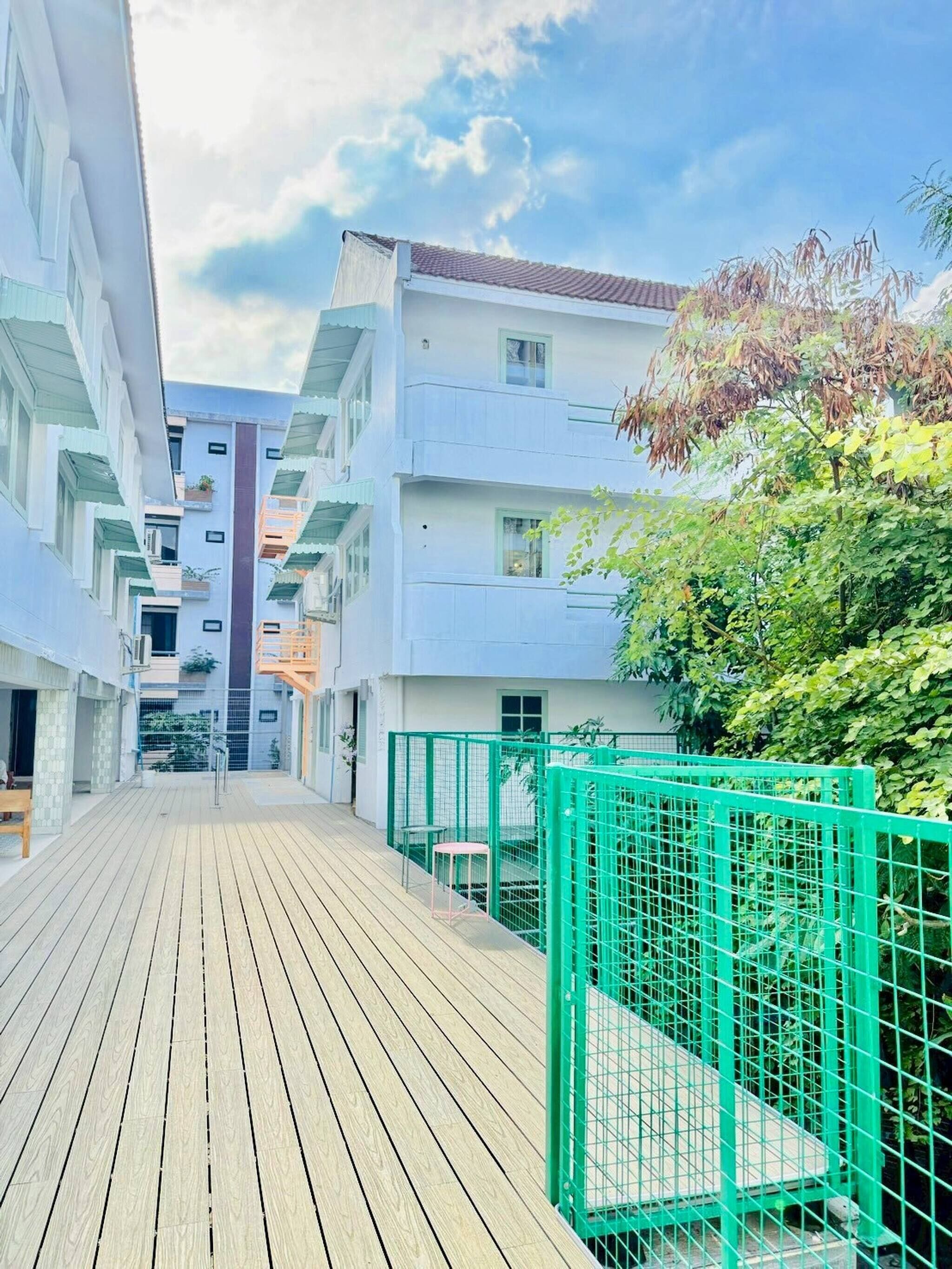 共用宿舍, 1 間臥室, 吸煙房, 露台 | 住宿地面