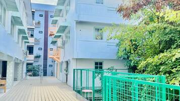 Shared Dormitory, 1 Bedroom, Smoking, Balcony | Property grounds