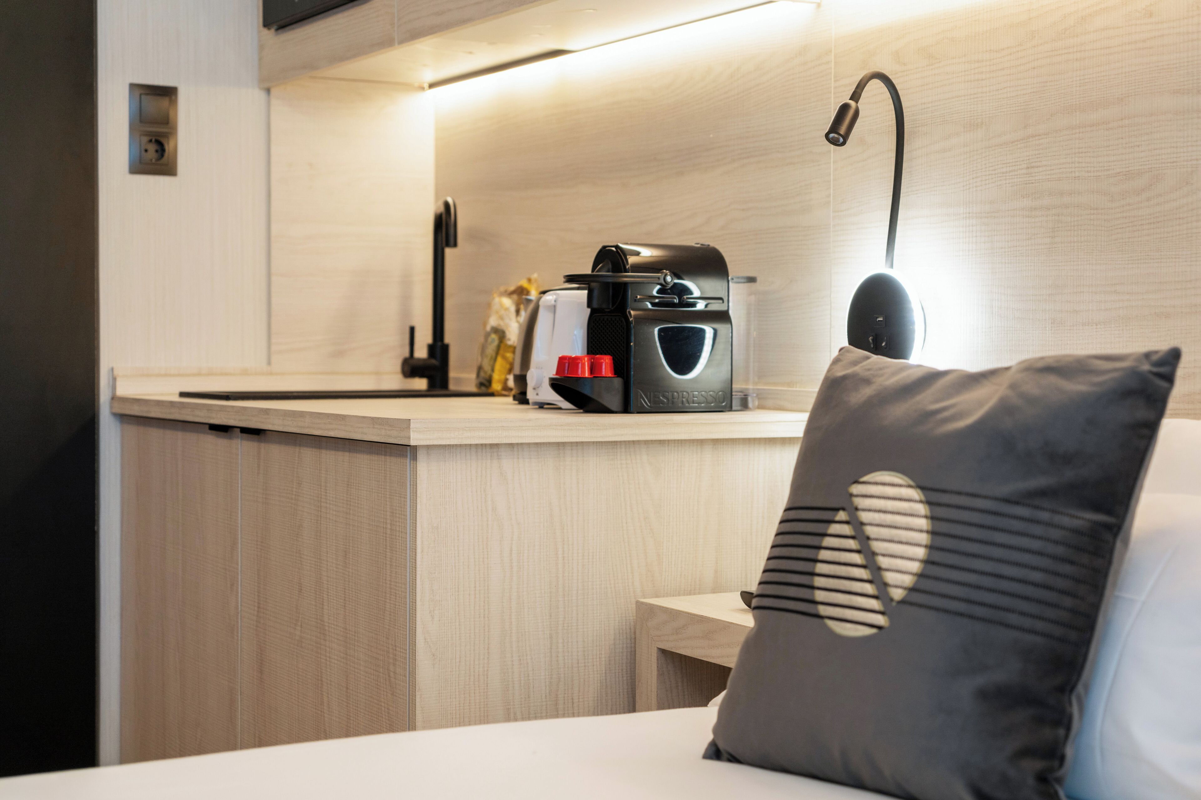 Tweepersoonskamer, 1 tweepersoonsbed | Interieur