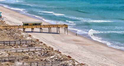 Private Pool Carolina Beach Rental | Dog Friendly + Luxury Finishes, Sleeps 9