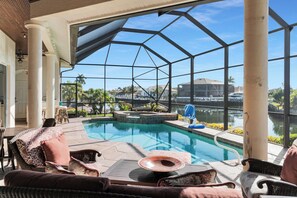 Beheizter Pool