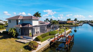Exterior - Waterfront 4 Bed | Pool, Spa, Southern Sun (Marco Island)