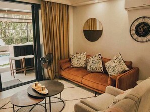 Living area - Kingsland apartment (Lusaka)