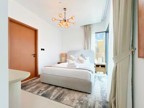 Interior - Marina Vida Luxury 1BR Balcony & Prime Location (Dubai)