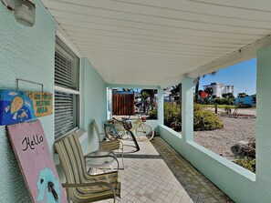 Terrace/patio - The Turtle House | Pet-Friendly + 5-Min Walk to Beach (Ormond Beach)