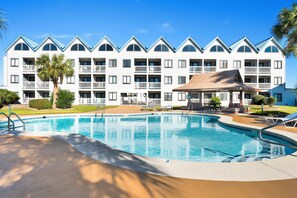 A heated pool - Gulf Front | Community Pools | Beach Boardwalk (Gulf Shores)